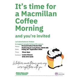 Macmillan Coffee Morning